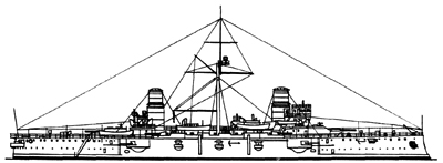 Броненосный крейсер Kasuga