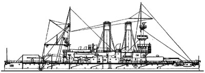 Броненосец береговой обороны Адмирал Сенявин