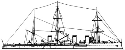 Бронепалубный крейсер II-го ранга Жемчуг
