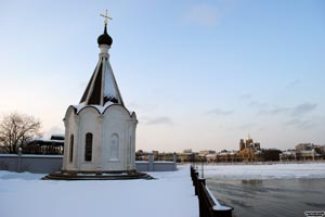 Морозное утро в Санкт-Петербурге - 19 декабря 2010 года