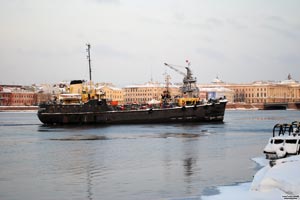 Морозное утро в Санкт-Петербурге - 19 декабря 2010 года